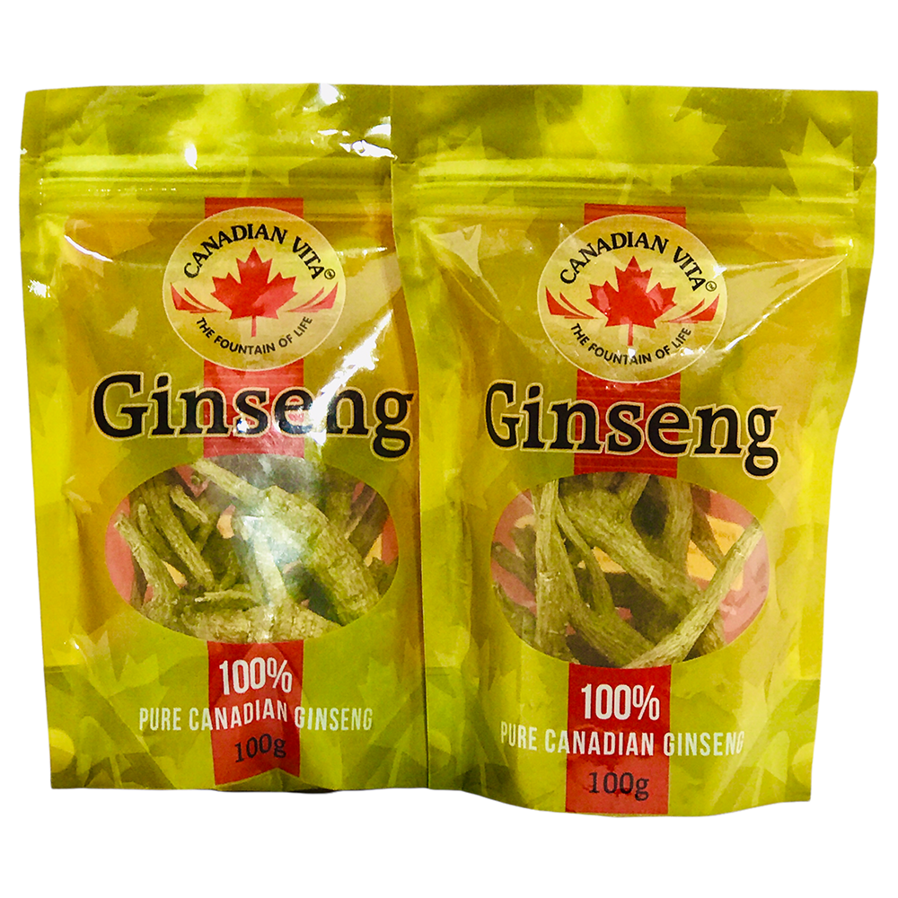 Nhân Sâm Canada (100Gr/Bịch) - Tăng Cường Sức Đề Kháng - Bồi bổ cơ thể - chăm sóc sức khỏe