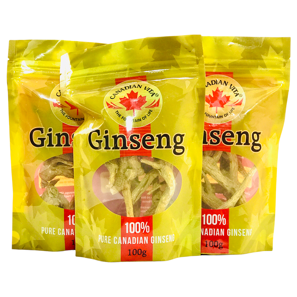 Nhân Sâm Canada (100Gr/Bịch) - Tăng Cường Sức Đề Kháng - Bồi bổ cơ thể - chăm sóc sức khỏe