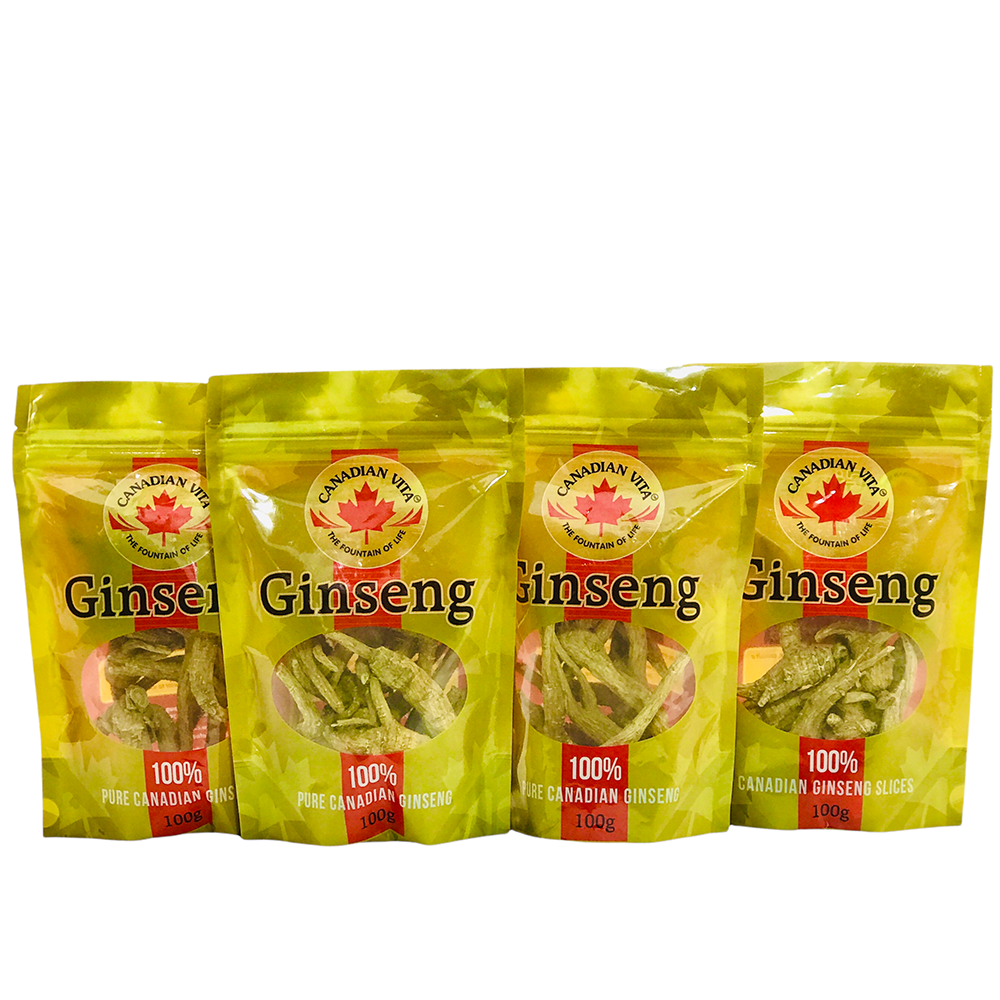 Nhân Sâm Canada (100Gr/Bịch) - Tăng Cường Sức Đề Kháng - Bồi bổ cơ thể - chăm sóc sức khỏe