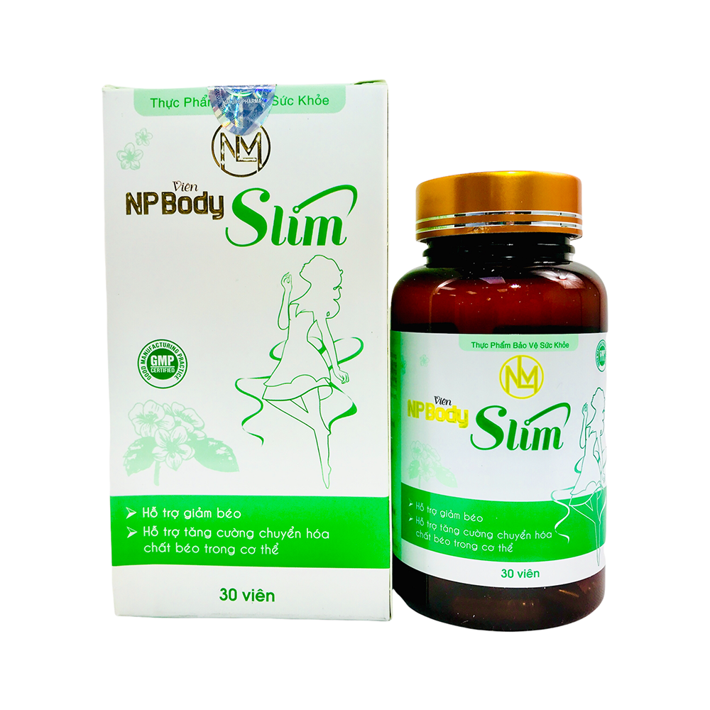 Viên Uống Body Slim NATURE PHARMA (30 Viên/Hộp)- Hỗ trợ giảm béo - Tăng cường chuyển hóa chất béo cơ thể