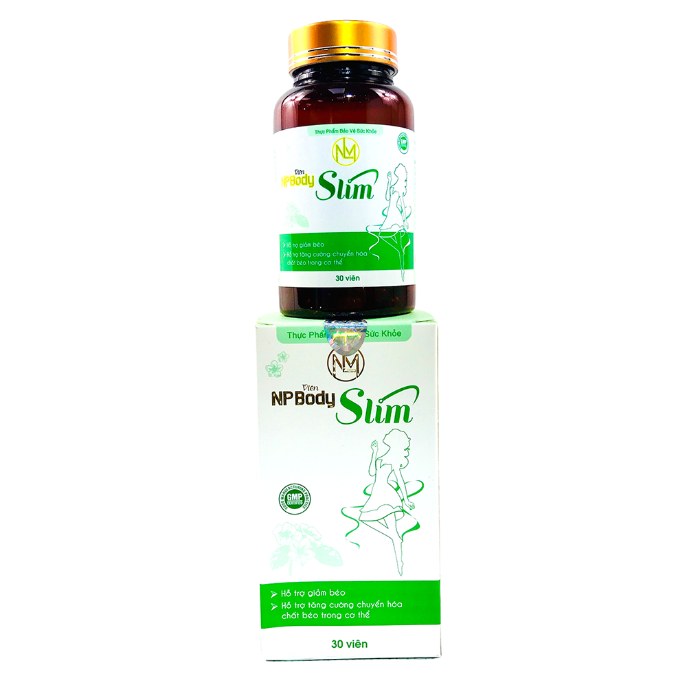 Viên Uống Body Slim NATURE PHARMA (30 Viên/Hộp)- Hỗ trợ giảm béo - Tăng cường chuyển hóa chất béo cơ thể