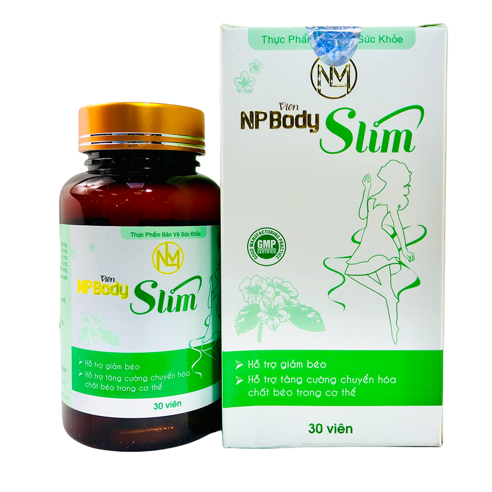 Viên Uống Body Slim NATURE PHARMA (30 Viên/Hộp)- Hỗ trợ giảm béo - Tăng cường chuyển hóa chất béo cơ thể