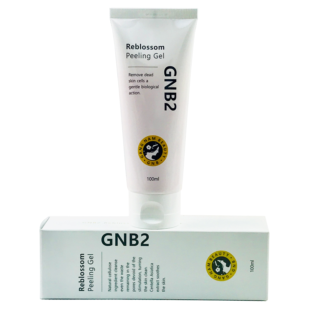 Tẩy Da Chết GNB2 (Hộp 15 Gói, 2ML/Gói) - Reblossom Peeling Gel GANGNAM BEAUTY - Loại bỏ da chết, thông thoáng lỗ chân lông