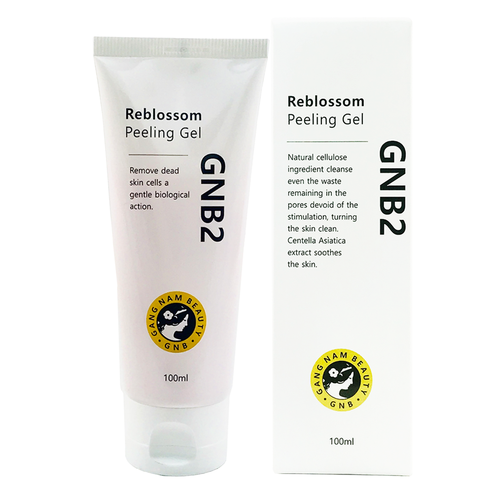 Tẩy Da Chết GNB2 (Hộp 15 Gói, 2ML/Gói) - Reblossom Peeling Gel GANGNAM BEAUTY - Loại bỏ da chết, thông thoáng lỗ chân lông